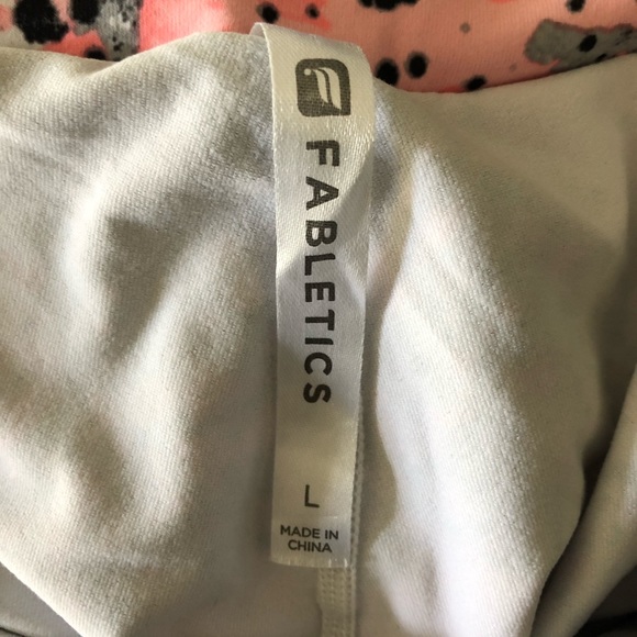 Fabletics Renata Black Mesh Overlay Shorts - Picture 6 of 6